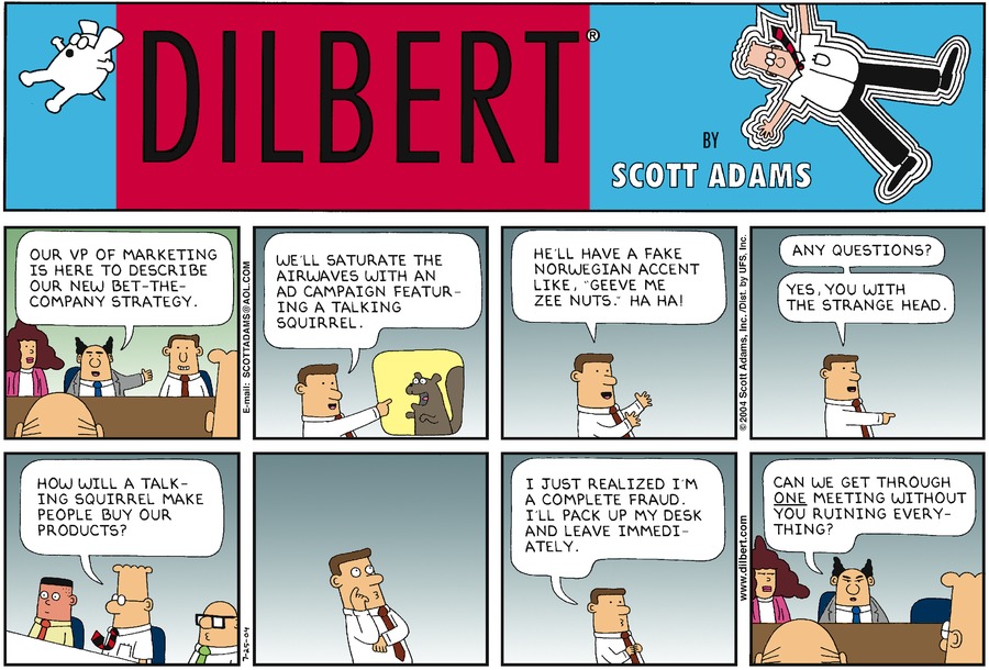 Dilbert Cartoon